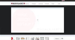 Desktop Screenshot of kerckaert.be