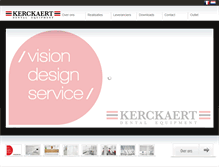 Tablet Screenshot of kerckaert.be